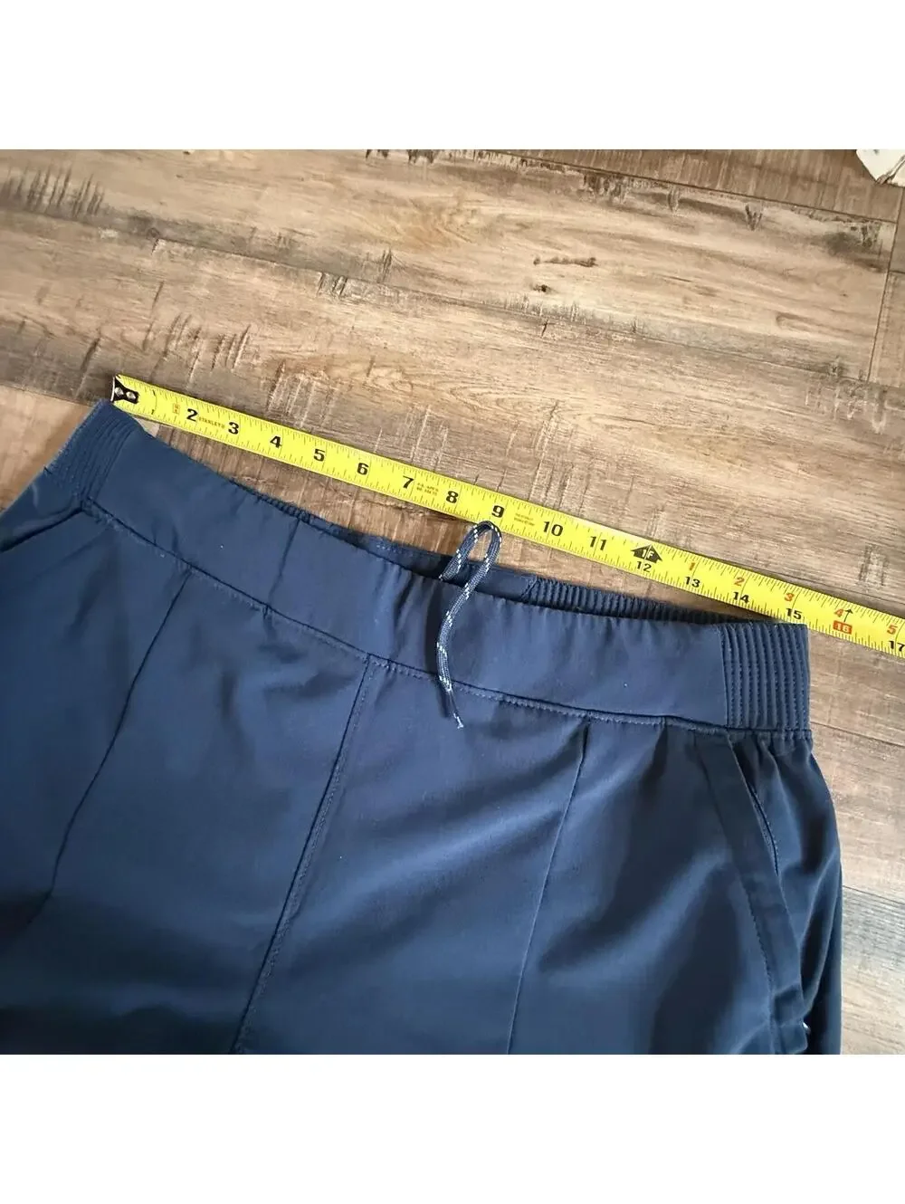 Columbia PFG Omni Shade Pull-on Drawstring Pants Navy Blue UPF 50 Fishing Medium